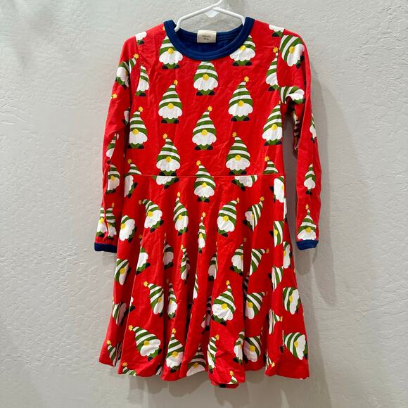 Maxomorra Swedish Santas Long Sleeve Dress - Picture 1 of 6